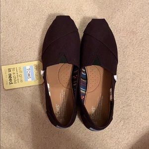 Black Tom Flats Size 8